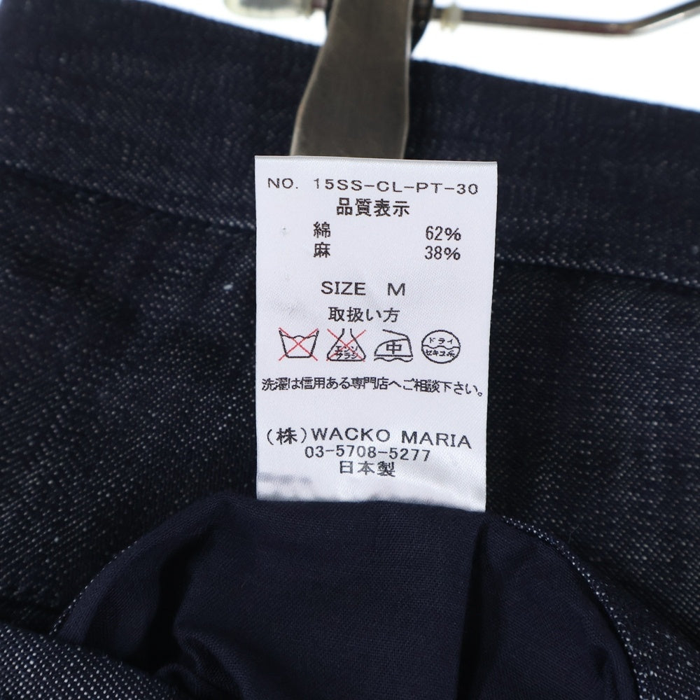 WACKO MARIA(ワコマリア) 15SS コットン セットアップ テーラードジャケット スラックス インディゴ 15SS-CL-JK-07/15SS-CL-PT-30