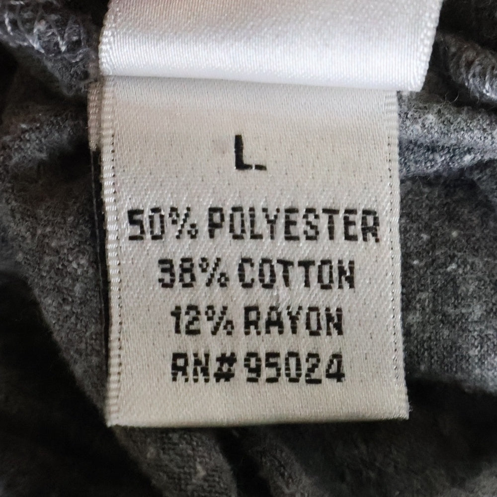 CHROME HEARTS(クロムハーツ) Circle Logo Henry Neck L/S サークルロゴ 七分袖Tシャツ カットソー グレー