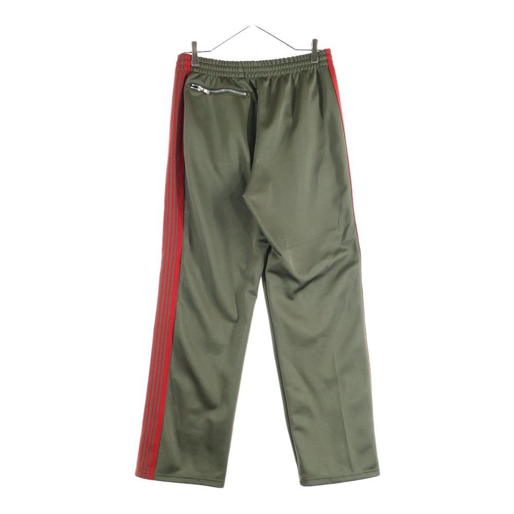 Needles(ニードルス) 24SS ×Nubian TRACK PANT ヌビアン ジップアップポケットトラックパンツ カーキ NS1591