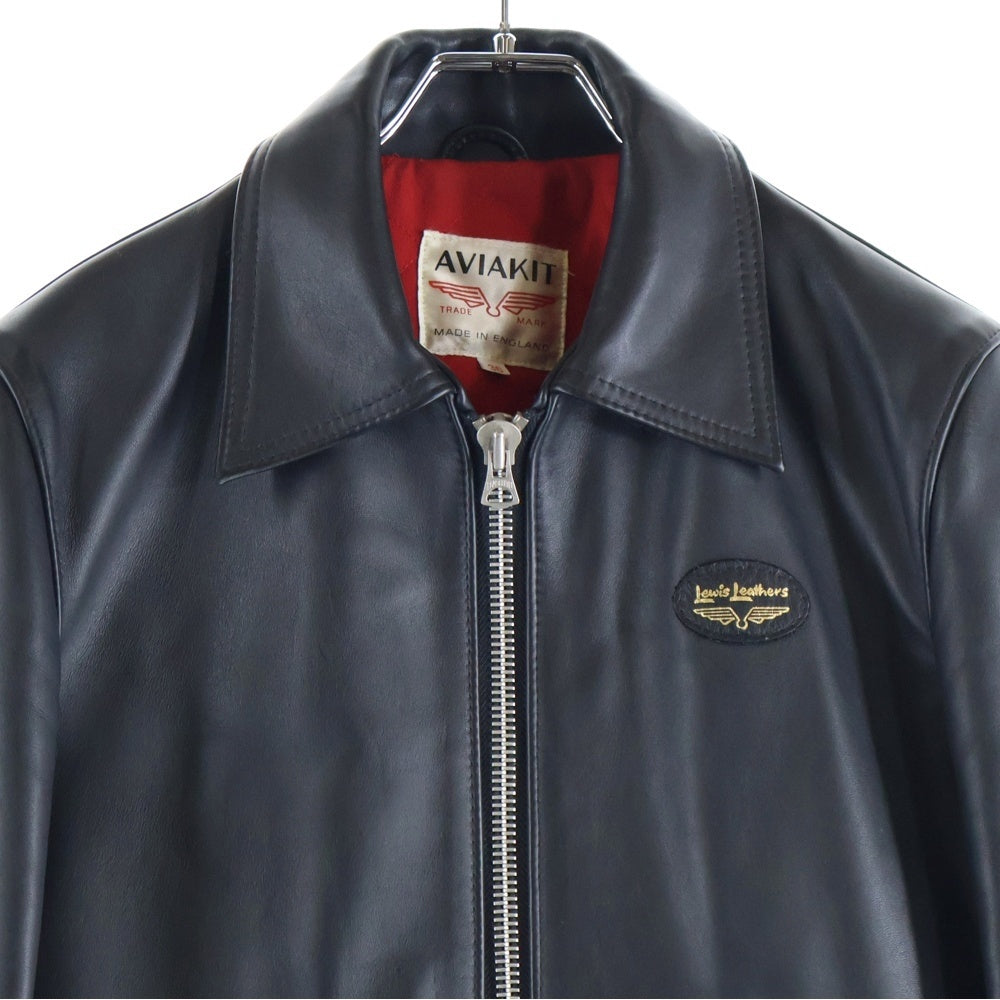 Lewis Leathers(ルイスレザー) 60T CORSAIR TIGHT FIT コルセア タイトフィット カウハイド シングル ライダース レザージャケット ブラック