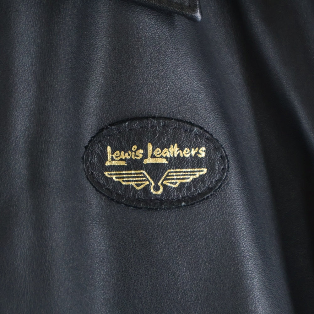 Lewis Leathers(ルイスレザー) 60T CORSAIR TIGHT FIT コルセア タイトフィット カウハイド シングル ライダース レザージャケット ブラック
