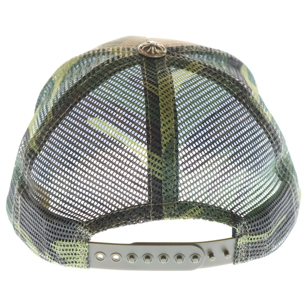 CHROME HEARTS(クロムハーツ) TRUCKER CAP CHパッチ メッシュトラッカーキャップ 帽子 カーキ