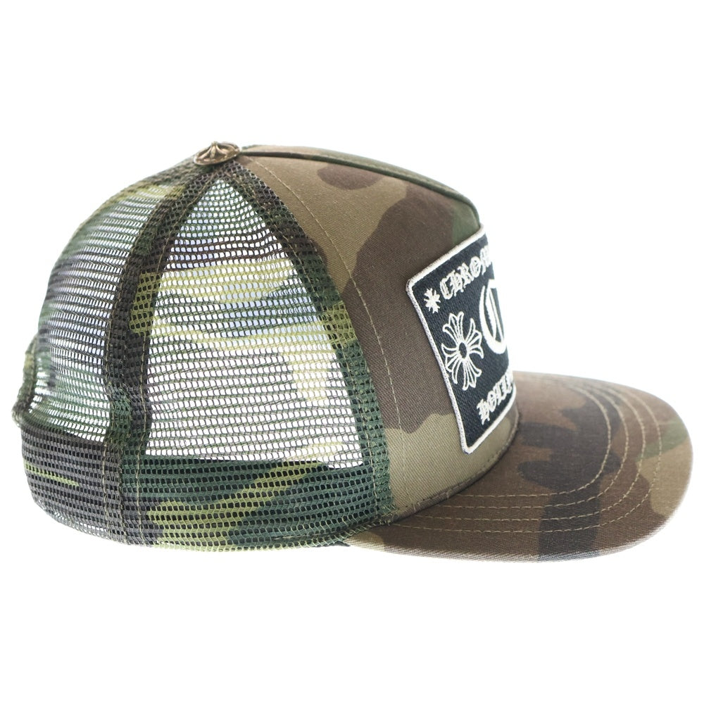 CHROME HEARTS(クロムハーツ) TRUCKER CAP CHパッチ メッシュトラッカーキャップ 帽子 カーキ