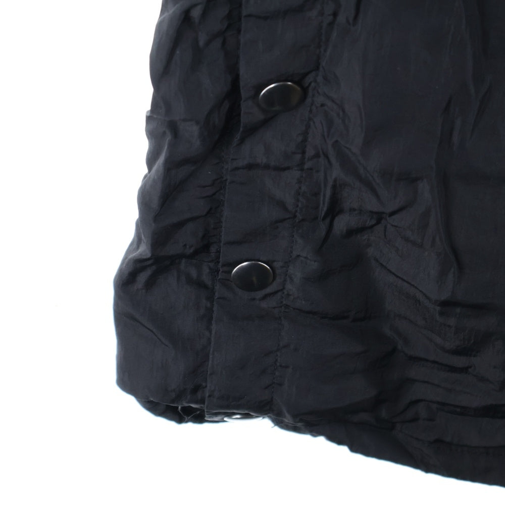 HARE(ハレ) サイドスナップボタン ナイロン バギーパンツ ブラック HA010152TO