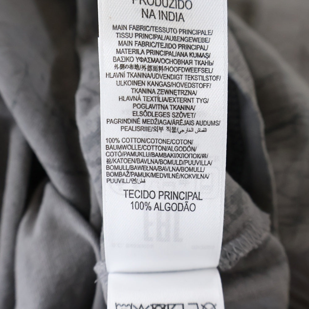 DIESEL(ディーゼル) T-NORM-T8 胸ロゴ刺繍 半袖Tシャツ カットソー グレー A18486 0PLBU