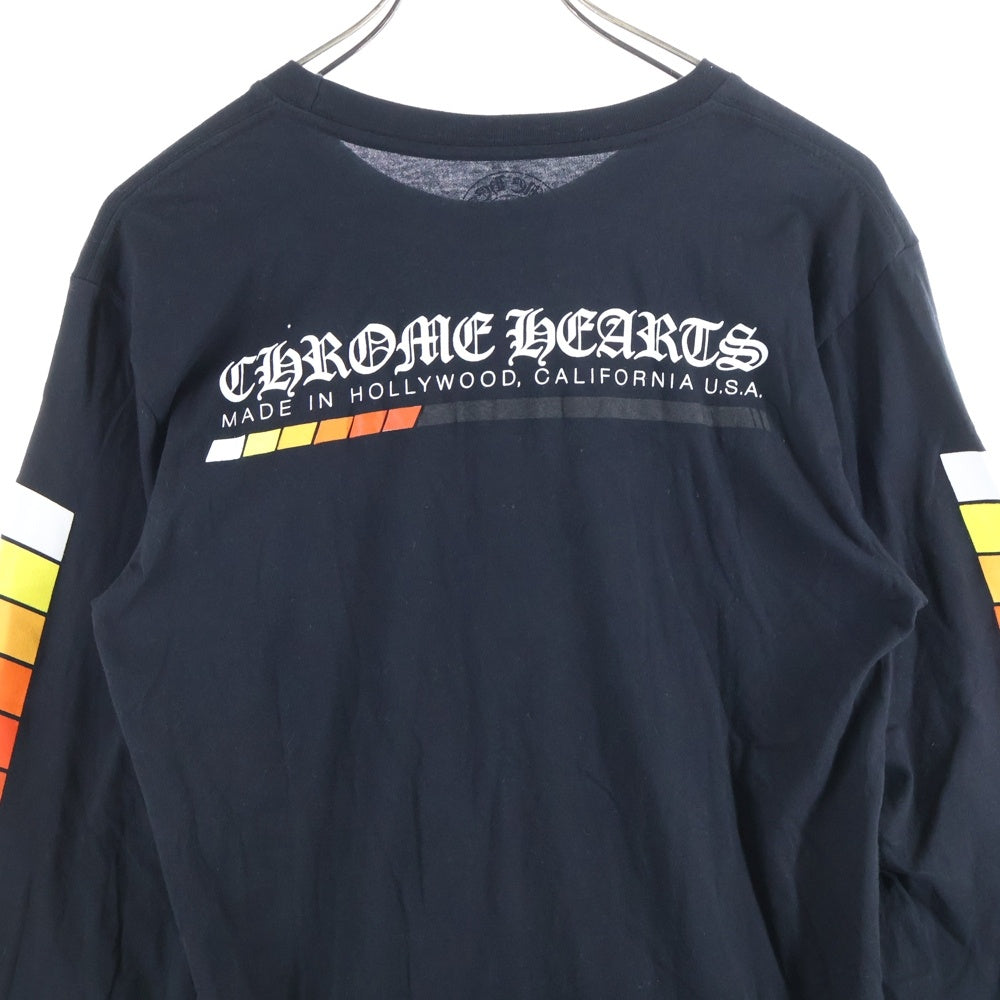 CHROME HEARTS(クロムハーツ) LONG SLEEVE T-SHIRT POCKET HOLLYWOOD 長袖TシャツロンTロングスリーブ ブラック