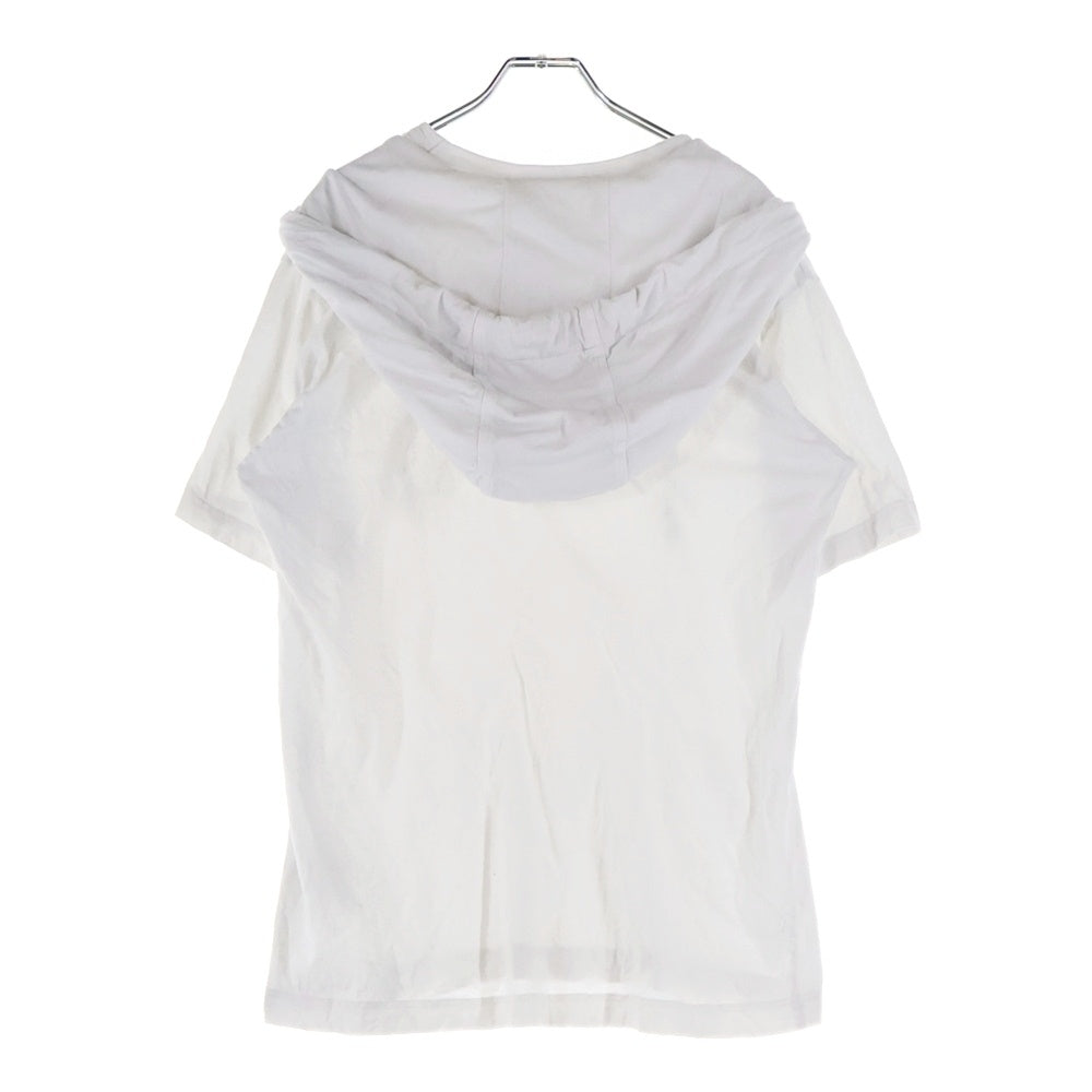 COMME des GARCONS SHIRT(コムデギャルソンシャツ) Cotton Jersey Plain コットン ジュエリー プレイン 半袖パーカー ホワイト S28113