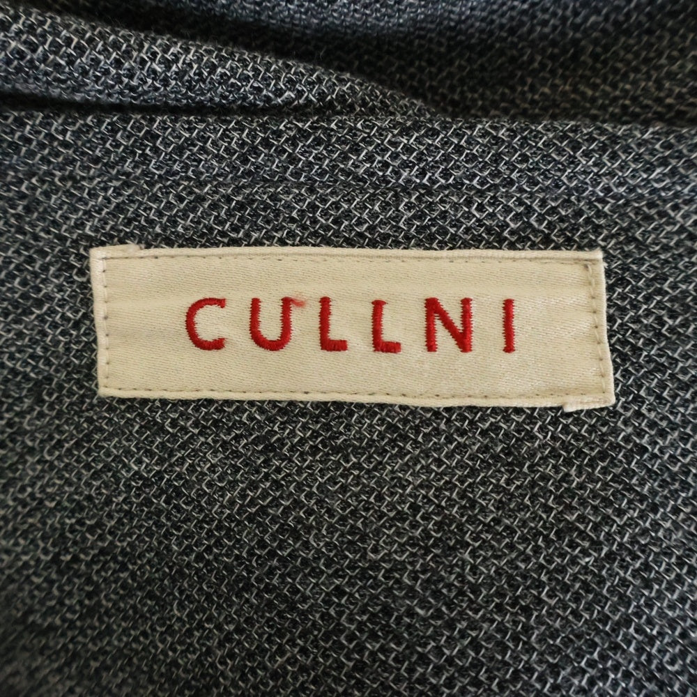 CULLNI(クルニ) 16SS ジップアップブルゾン ポリエステル グレー 16-SS-015