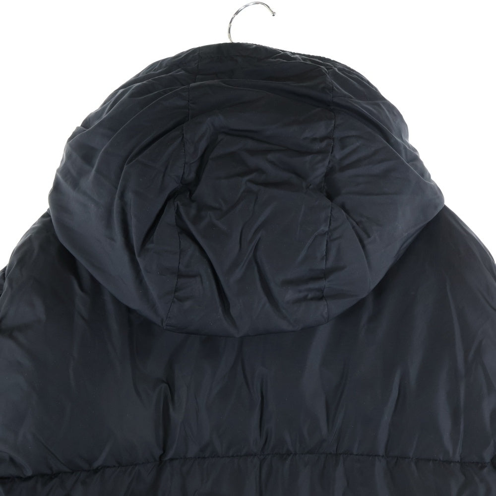 MONCLER(モンクレール) 19AW MONTCLA モンクラー ロゴ刺繍 ラバーワッペン フーデッド ジップアップ ダウンジャケット ブラック E20914194385 C0300