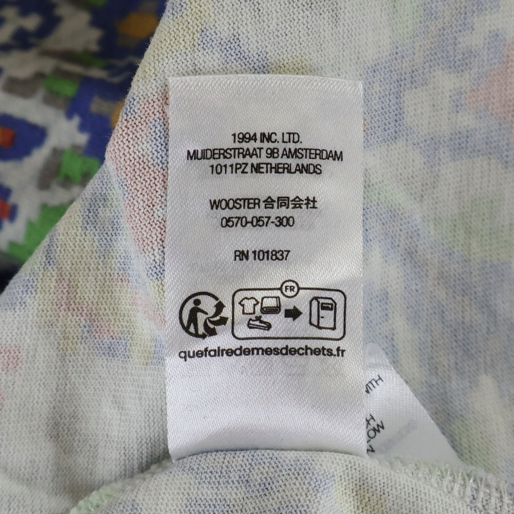 SUPREME(シュプリーム) 23SS Small Box Logo L/S Tee Tapestry タペストリープリント 総柄 スモールボックスロゴ クルーネック 長袖Tシャツ カットソー マルチカラー