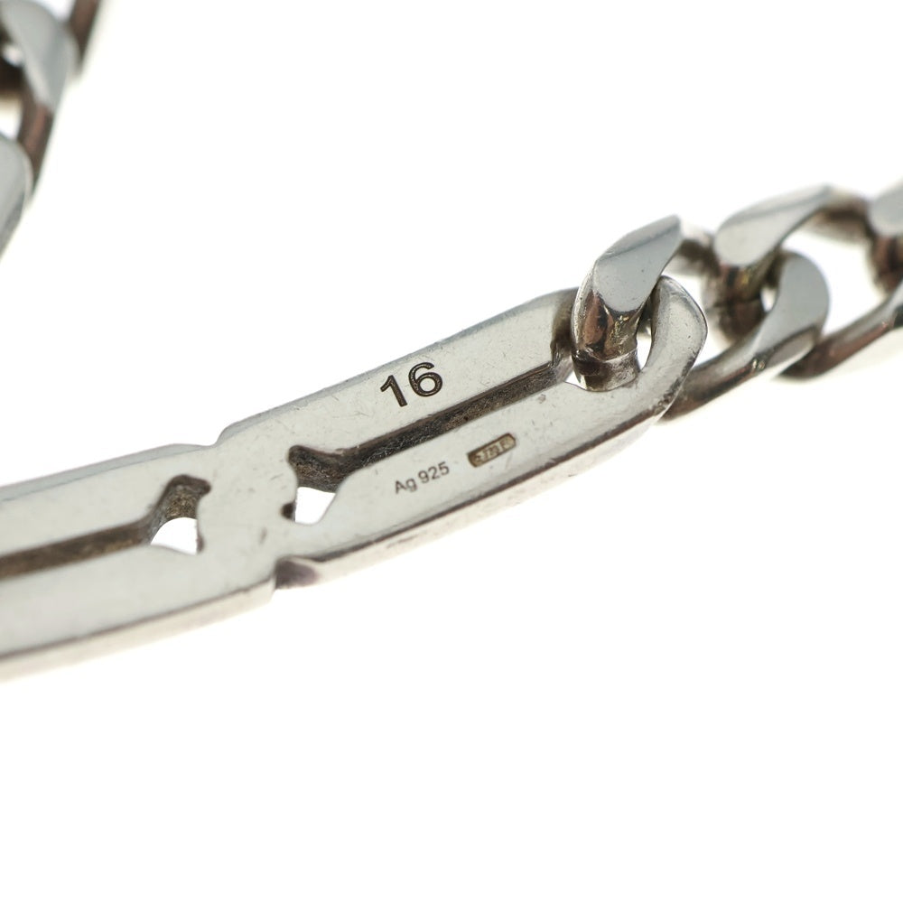 GUCCI(グッチ) ノット インフィニティ ブレスレット ロゴ刻印 SV925