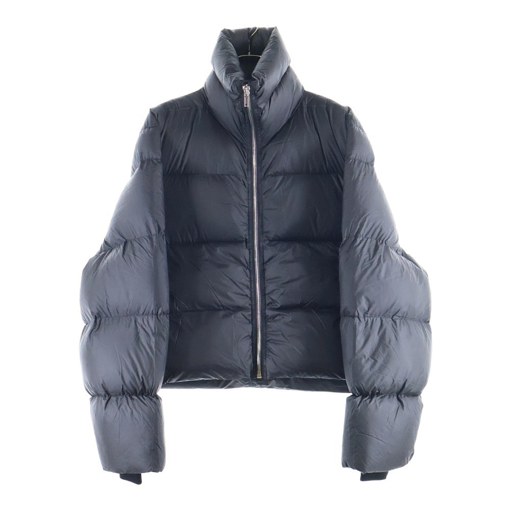 Rick Owens(リックオウエンス) 24AW TURTLE JKT ジップアップ ダウンジャケット ブラック RU02D6745-NPD3