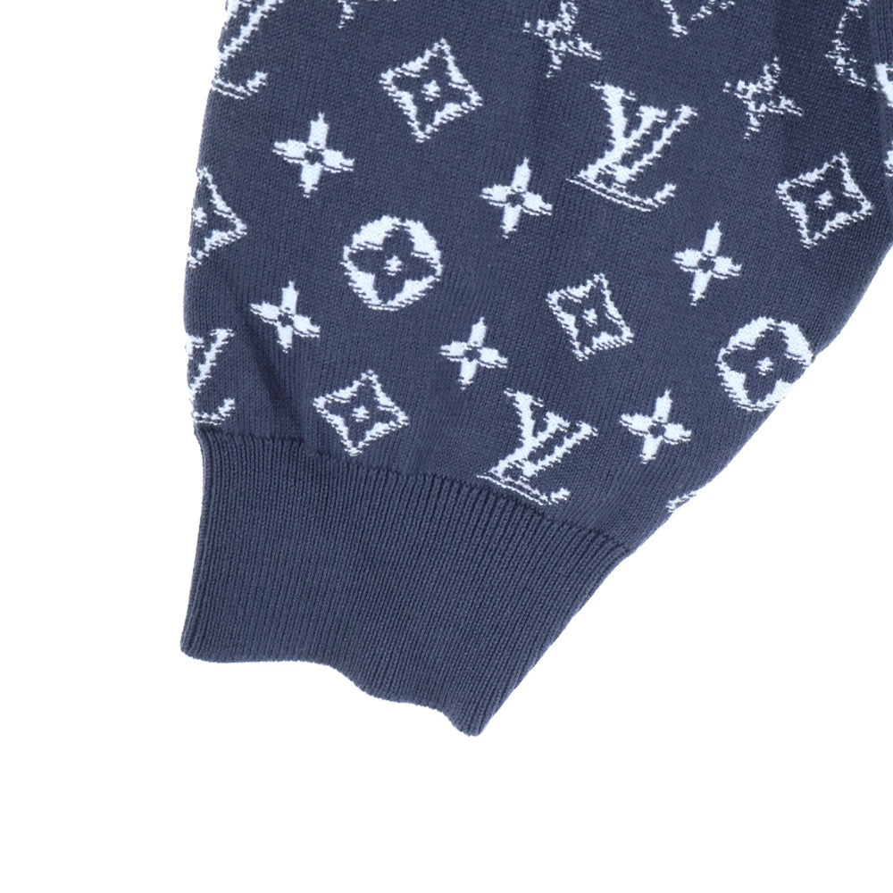 LOUIS VUITTON(ルイヴィトン) 24SS モノグラムグラディエントニットパーカー グレー RM241Q USO HQN43W