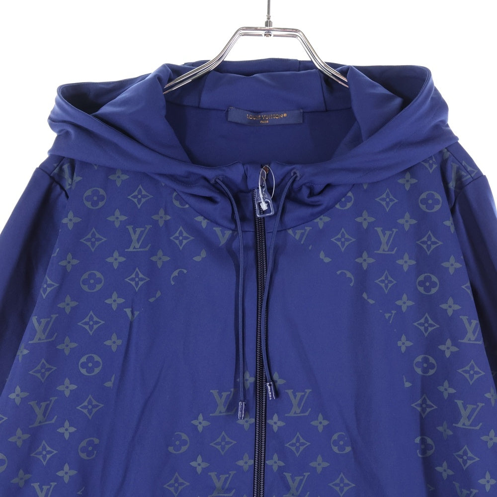 LOUIS VUITTON(ルイヴィトン) 24SS モノグラムナイロンストレッチパーカー ジャケット ブルー RM241MQ YNF HQY 46W