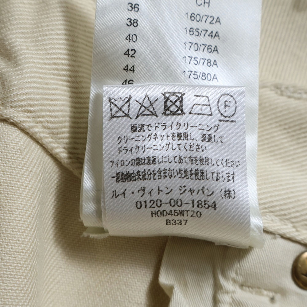 LOUIS VUITTON(ルイヴィトン) 23SS Monogram Carpenter Long Pants モノグラムカーペンターパンツ RM231Q TZ0 HOD45W アイボリーホワイト