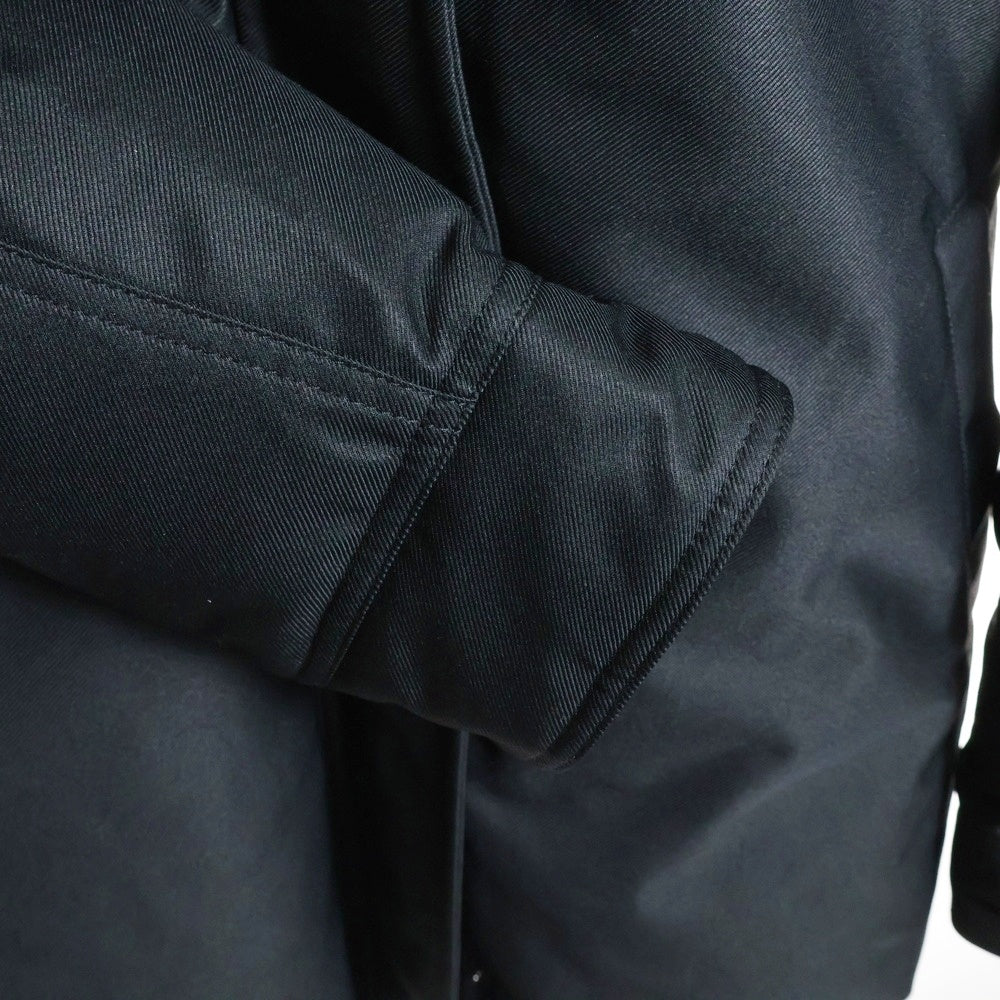 PYRENEX(ピレネックス) SPOUTNIC MINI RIPSTOP ファー付き スプートニック ミニ リップストップ ダウンジャケット ブラック W22P1