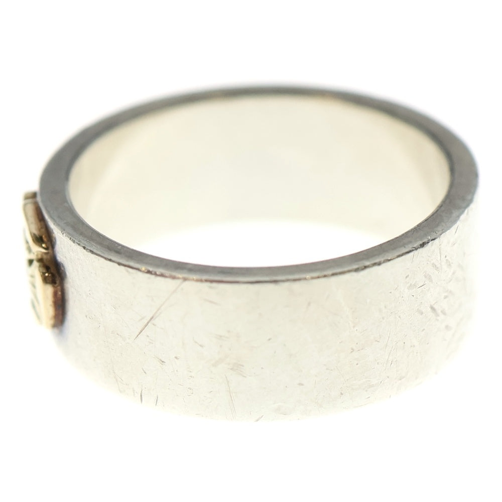 goro's(ゴローズ) ローズ平打ちリング シルバー/ゴールド