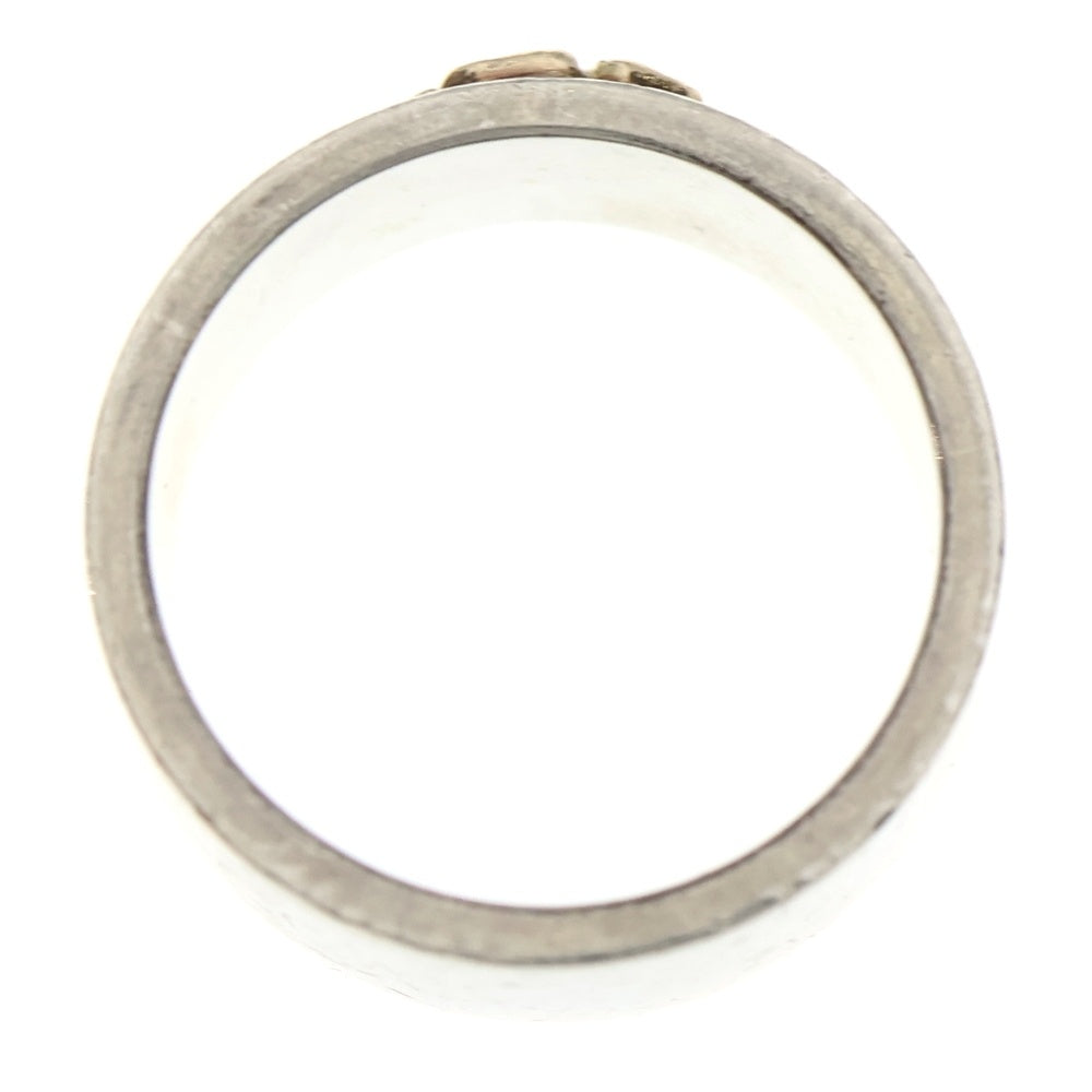 goro's(ゴローズ) ローズ平打ちリング シルバー/ゴールド