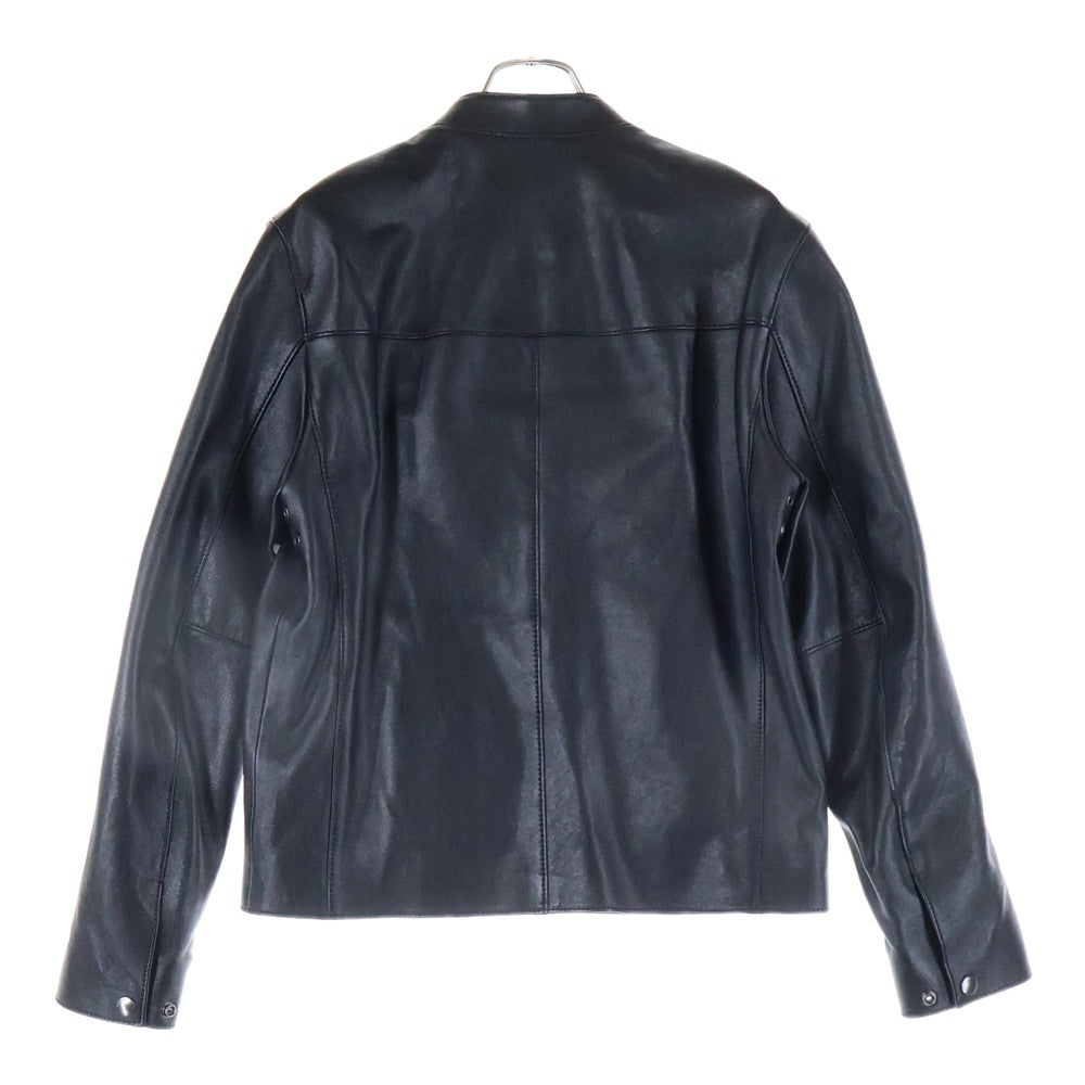 COACH(コーチ) シングル ラムレザージャケット ブラック F33779