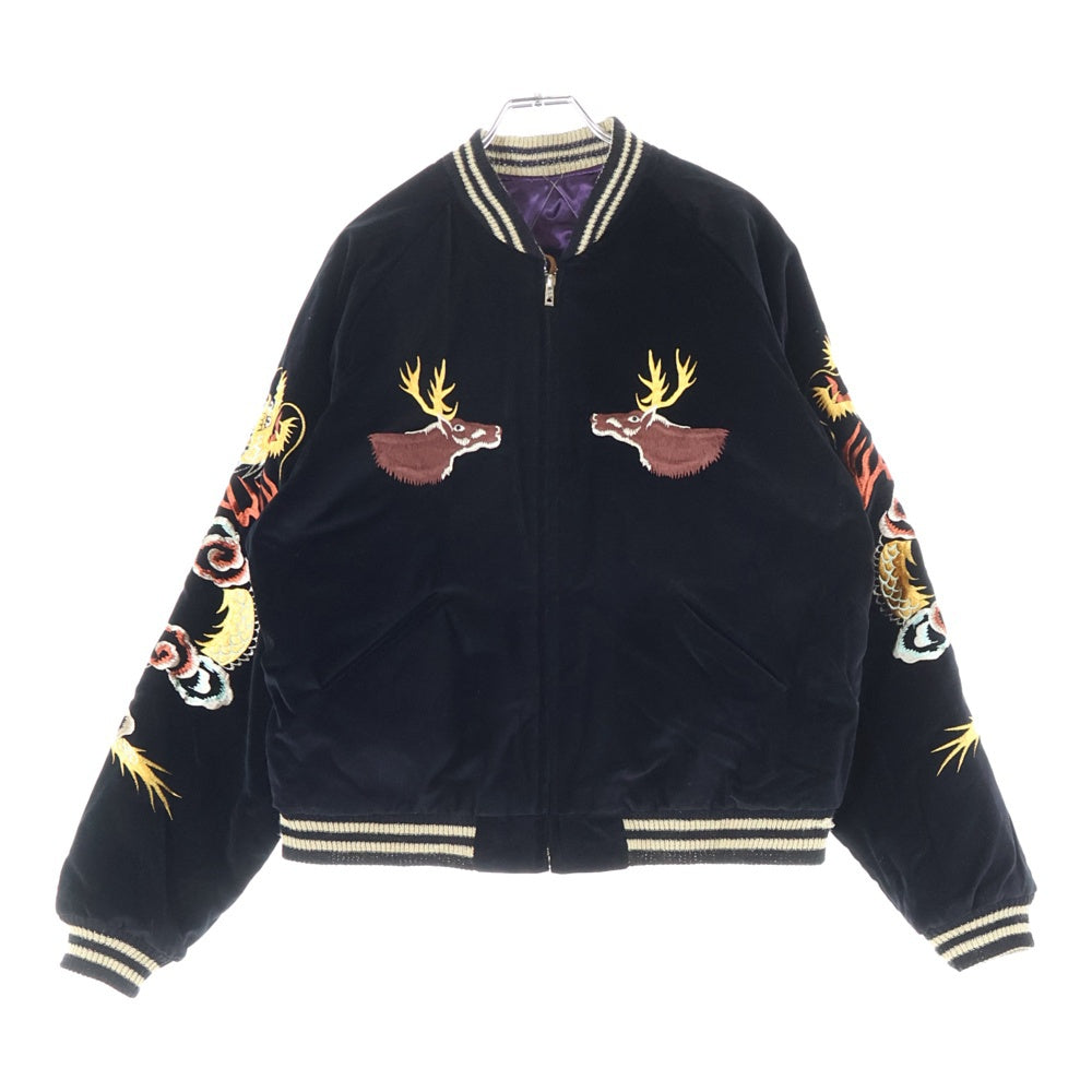 TAILOR TOYO(テーラー東洋) 別珍 サテンキルト リバーシブルスカジャン