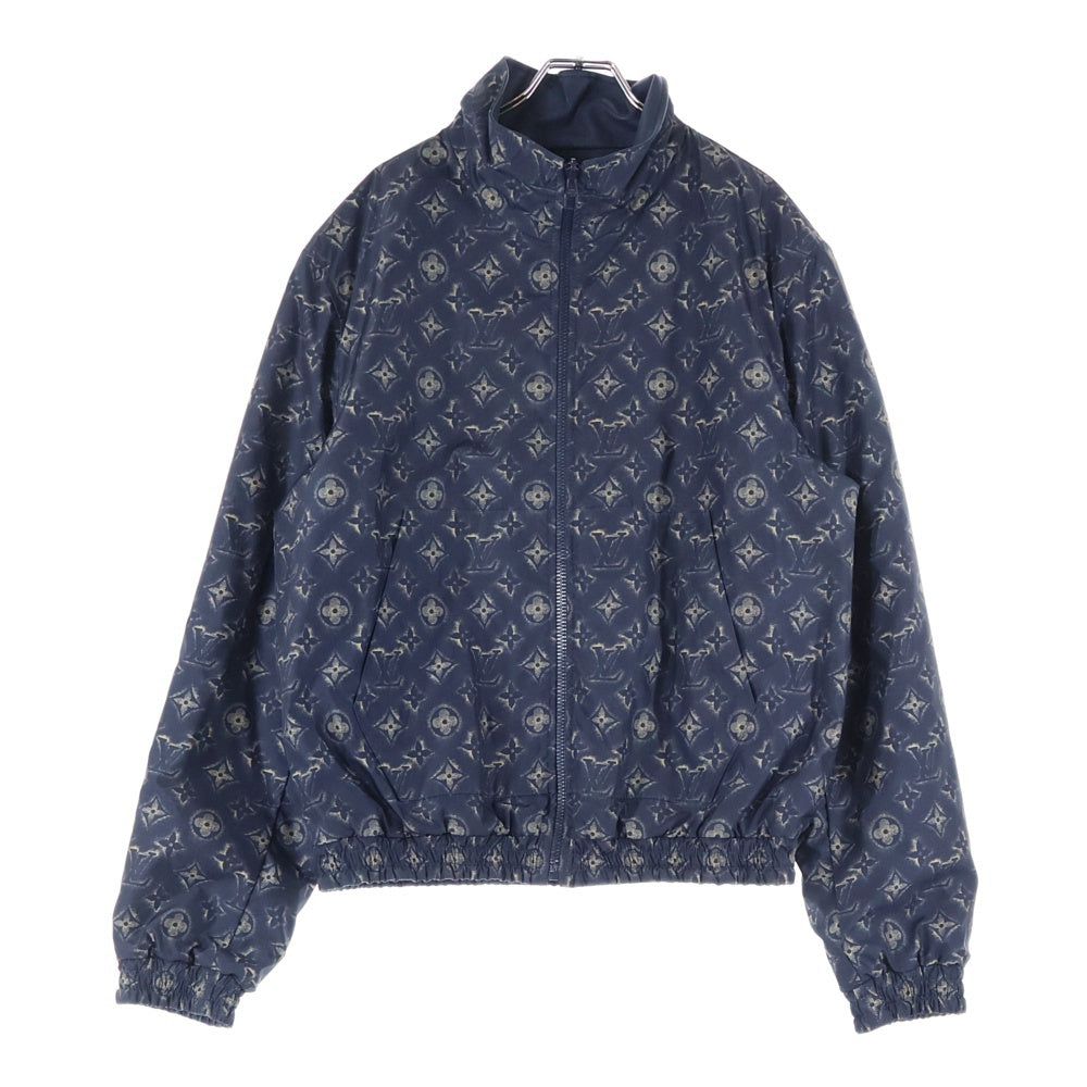 LOUIS VUITTON(ルイヴィトン) 23AW モノグラムサンドリバーシブルミックスレザーブルゾン ネイビー RM232M Y09 HPL03E