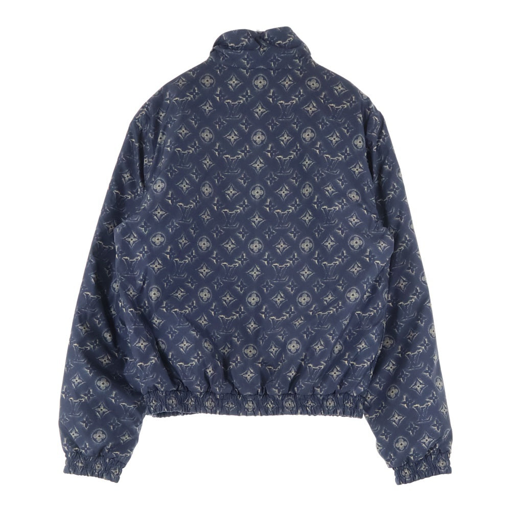 LOUIS VUITTON(ルイヴィトン) 23AW モノグラムサンドリバーシブルミックスレザーブルゾン ネイビー RM232M Y09 HPL03E