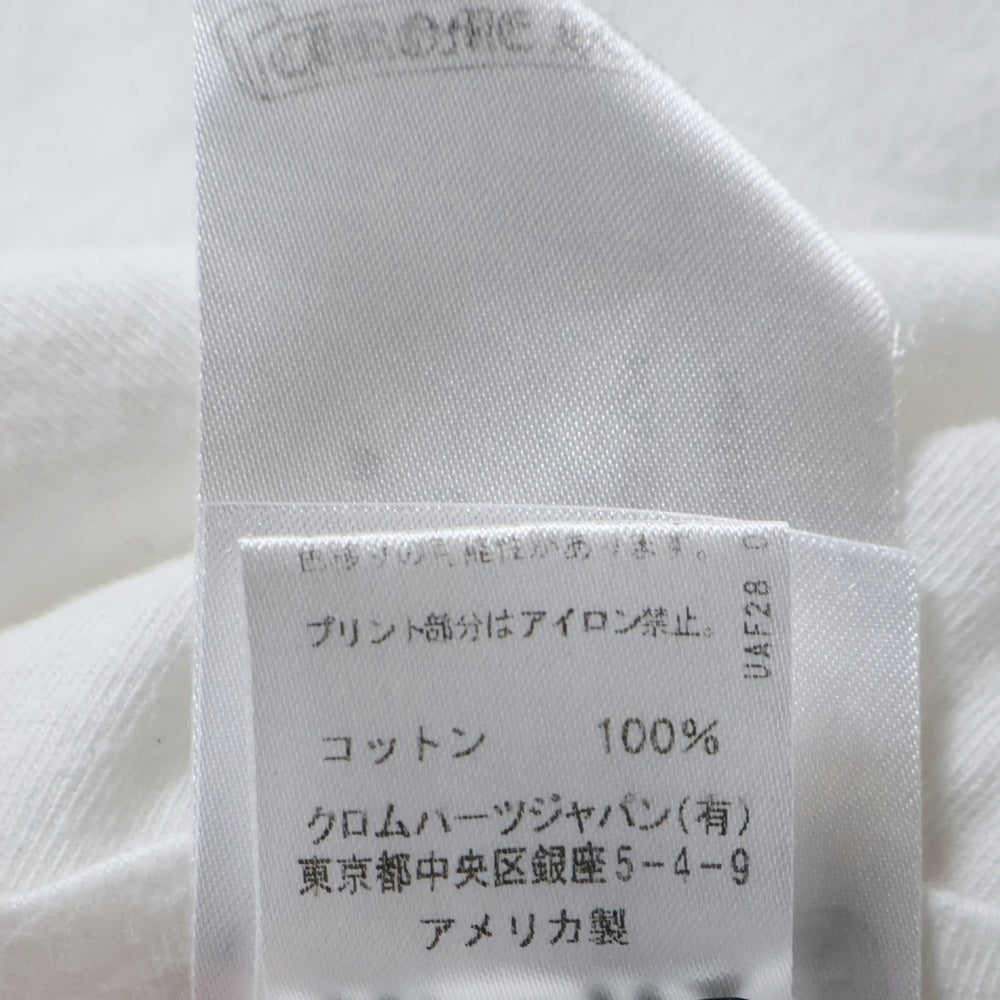 CHROME HEARTS(クロムハーツ) Osaka Scroll Label Logo Tee 大阪限定 大阪スクロールラベルロゴ ポケット付き 半袖Tシャツ ホワイト