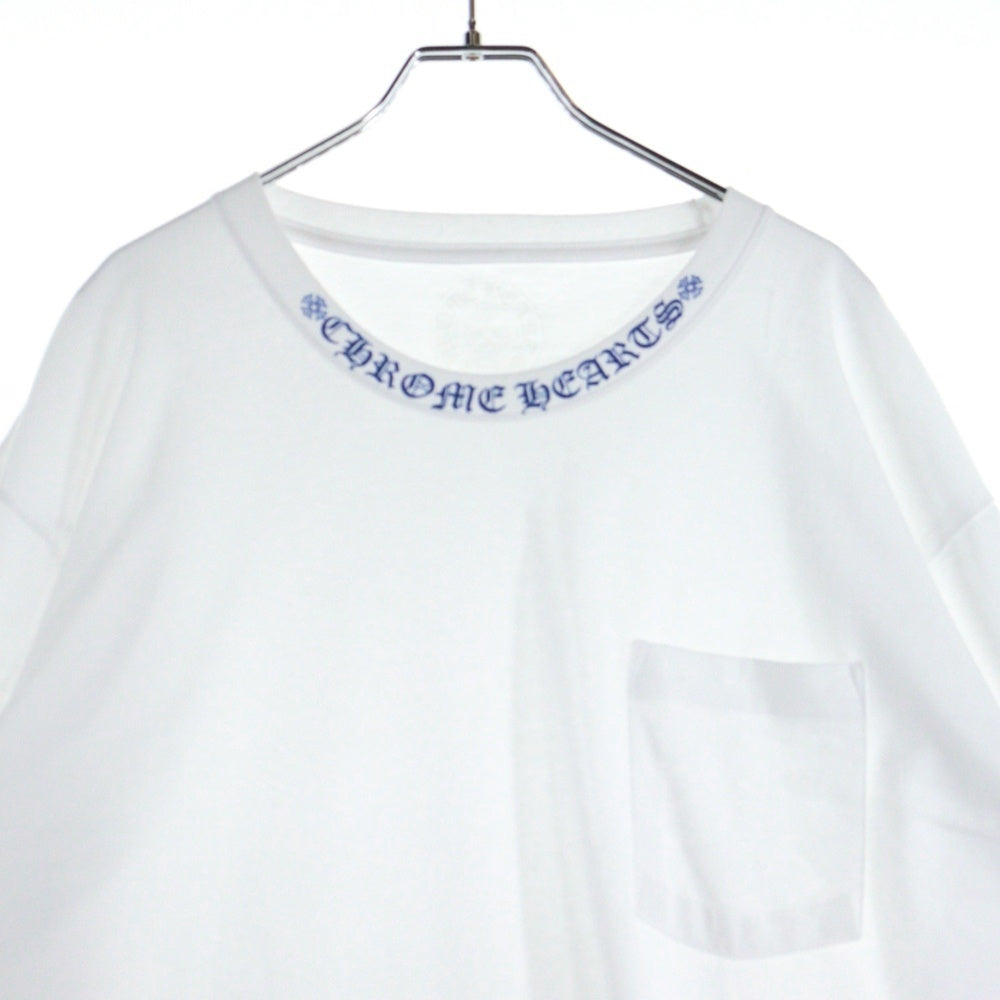 CHROME HEARTS(クロムハーツ) NECK LOGO L/S TEE ネックロゴプリント