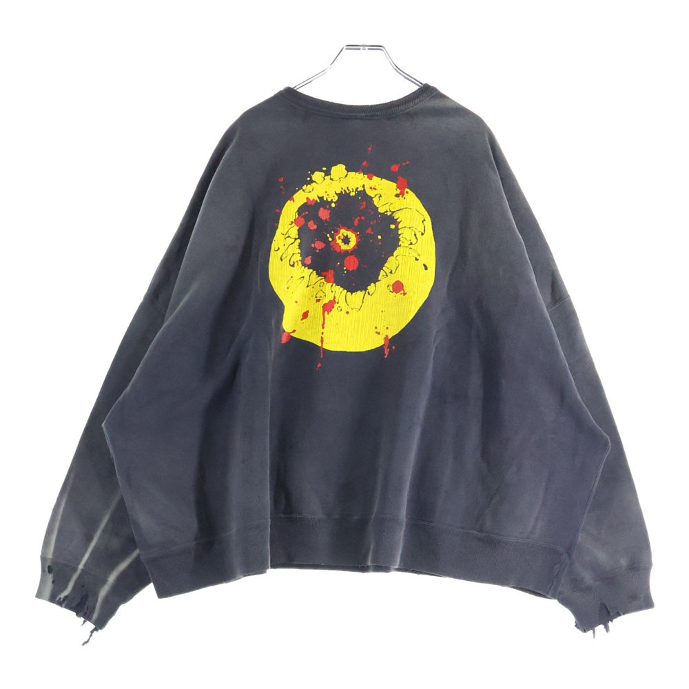 SAINT MICHAEL(セントマイケル) 24AW CP_CREW SWT/SMILE スマイル