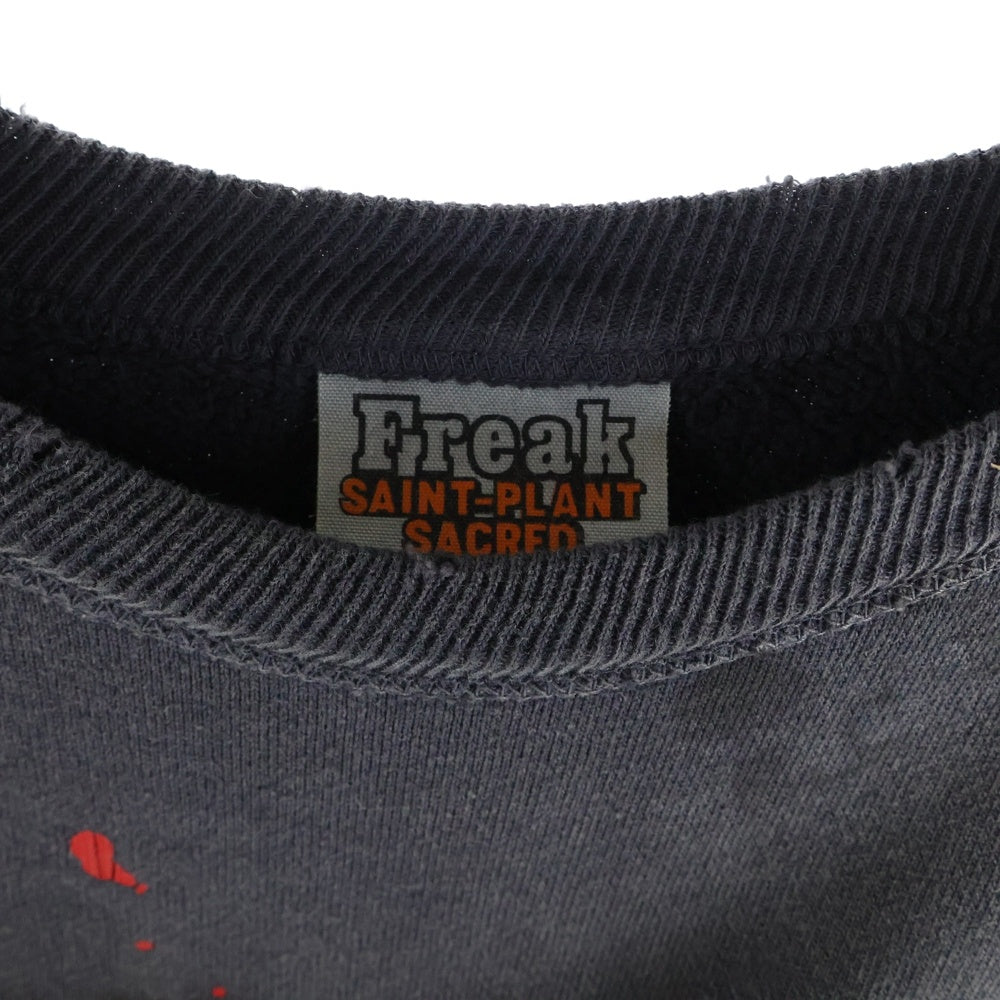 SAINT MICHAEL(セントマイケル) 24AW CP_CREW SWT/SMILE スマイル