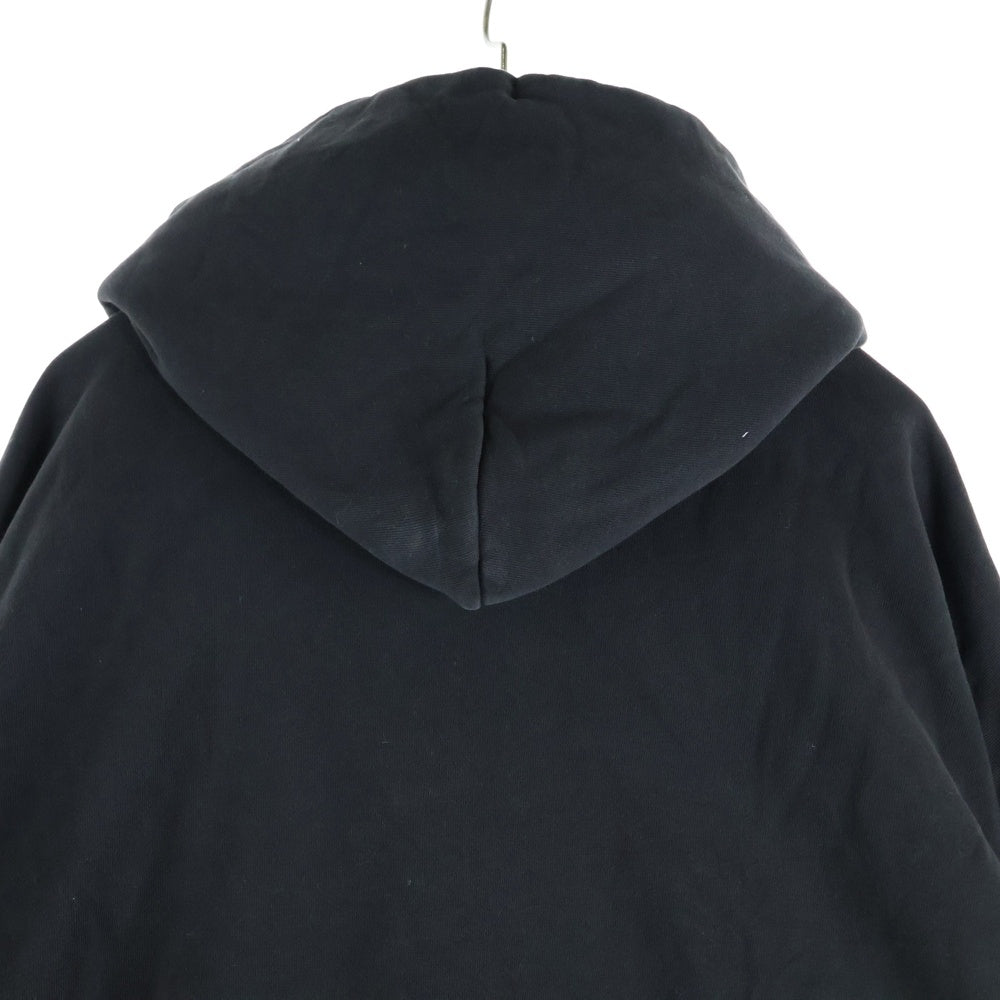 YEEZY GAP(イージーギャップ) オーバーサイズ スウェットフーディー プルオーバーパーカー ブラック