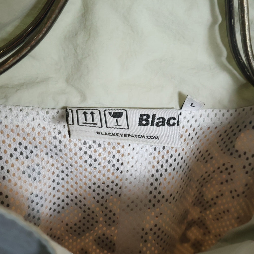THE BLACK EYE PATCH(ブラックアイパッチ) レオパード柄 ポリエステル トラックジャケット ベージュ