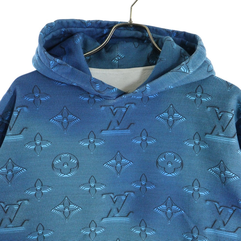 LOUIS VUITTON(ルイヴィトン) 22AW 3Dモノグラム総柄 フーディ プル