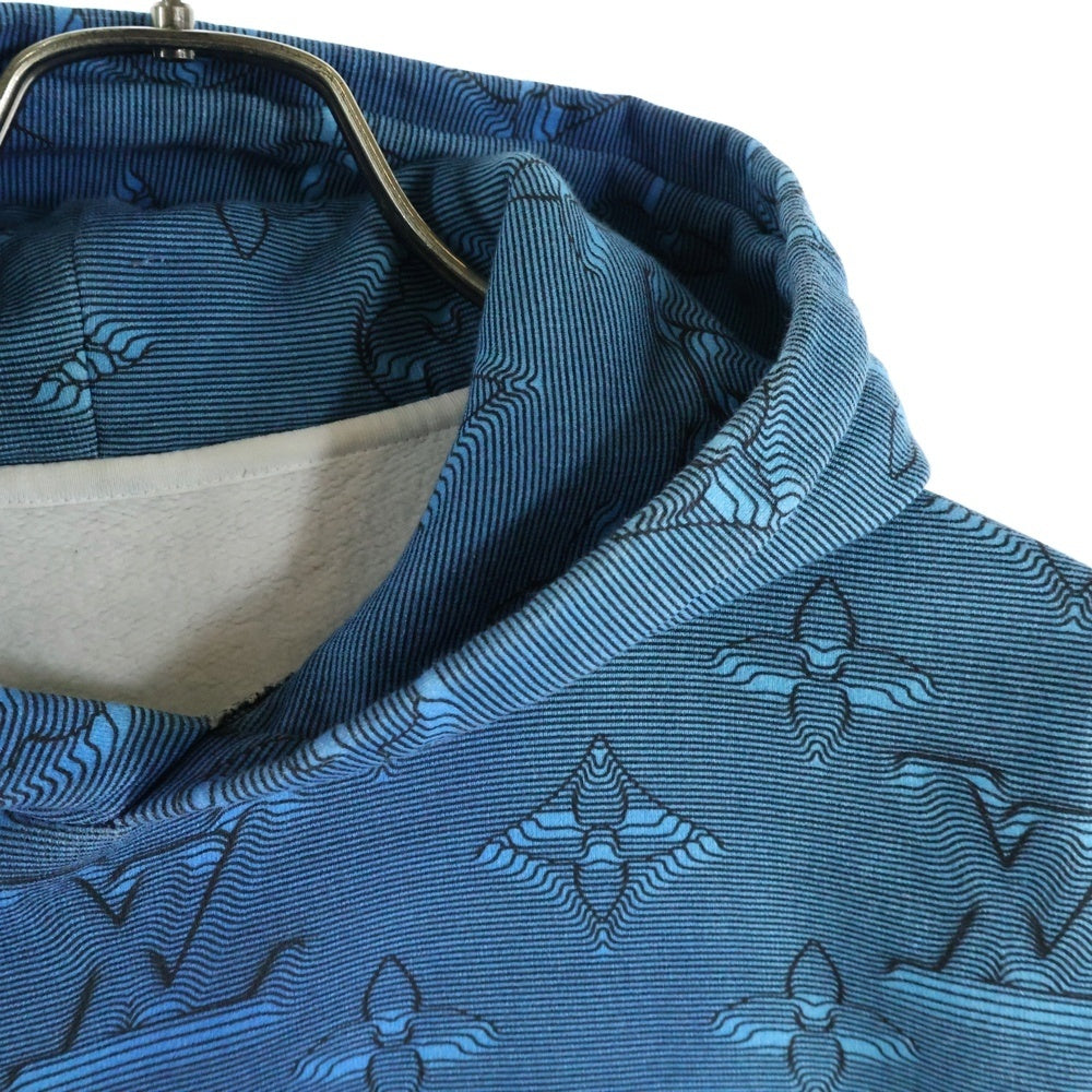 LOUIS VUITTON(ルイヴィトン) 22AW 3Dモノグラム総柄 フーディ プル