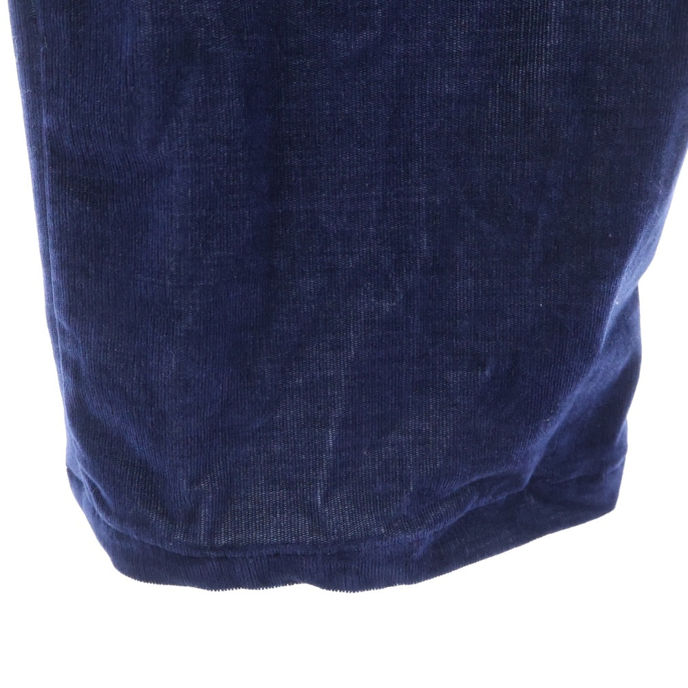 EMPORIO ARMANI(エンポリオアルマーニ) ベロアパンツ テーパード インディゴ