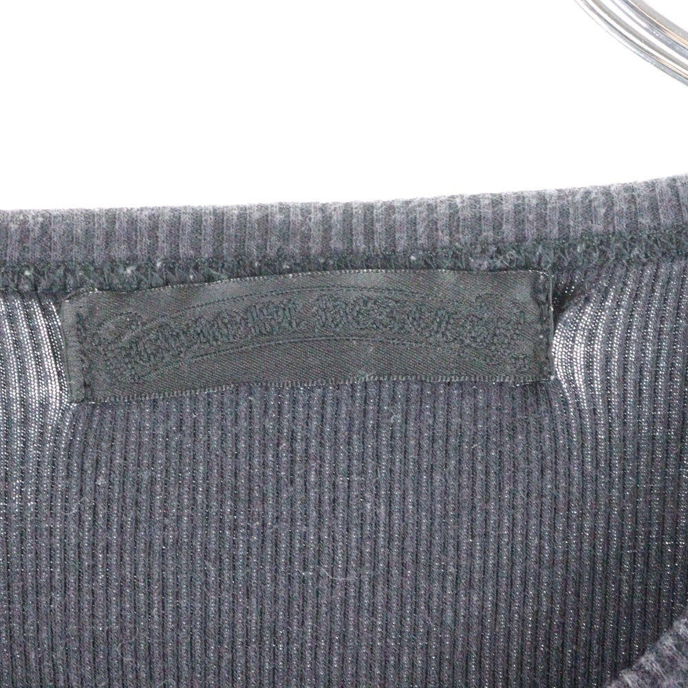 CHROME HEARTS(クロムハーツ) Thermal Tee バックセメタリープリント サーマル半袖カットソー ブラック