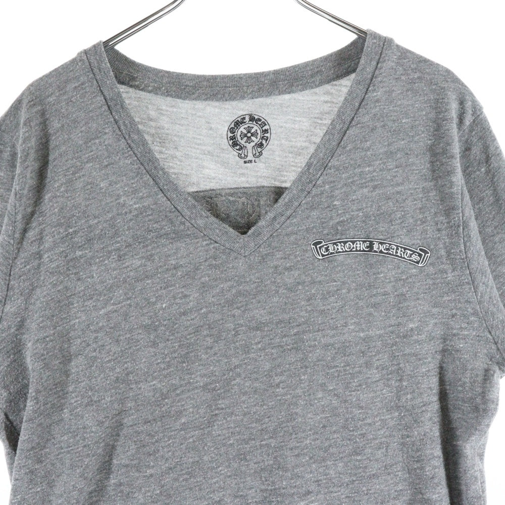 CHROME HEARTS(クロムハーツ) アーチロゴVネック スクロールラベル
