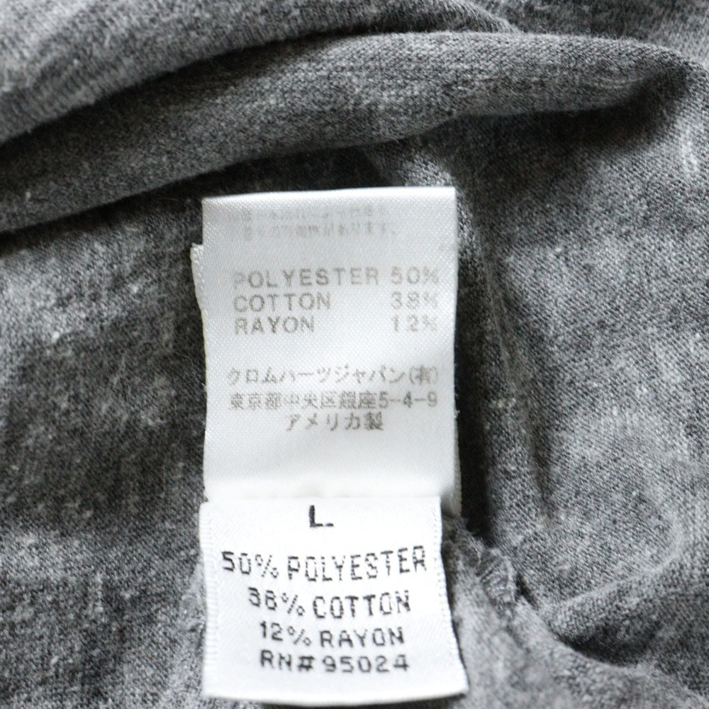 中古】CHROME HEARTS Tシャツ M グレー クロムハーツ[240010399515]