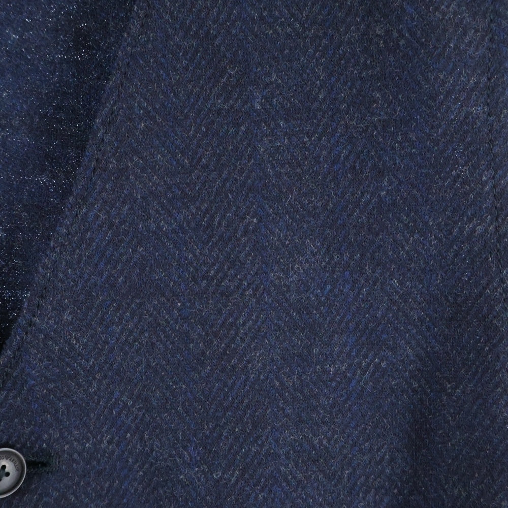 EMPORIO ARMANI(エンポリオアルマーニ) ジレベスト ヘリンボーン柄 ネイビー 11J67S 11S26
