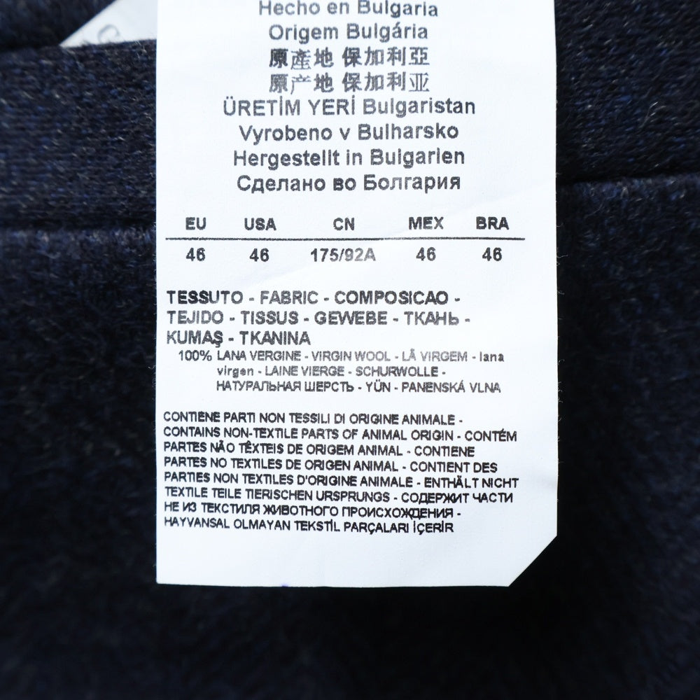 EMPORIO ARMANI(エンポリオアルマーニ) ジレベスト ヘリンボーン柄 ネイビー 11J67S 11S26