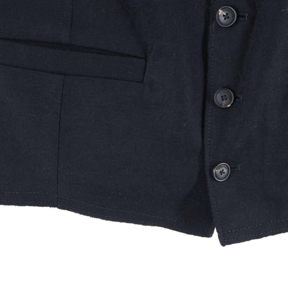 EMPORIO ARMANI(エンポリオアルマーニ) ジレベスト ヘリンボーン柄 ブラック 11J67S 11S33