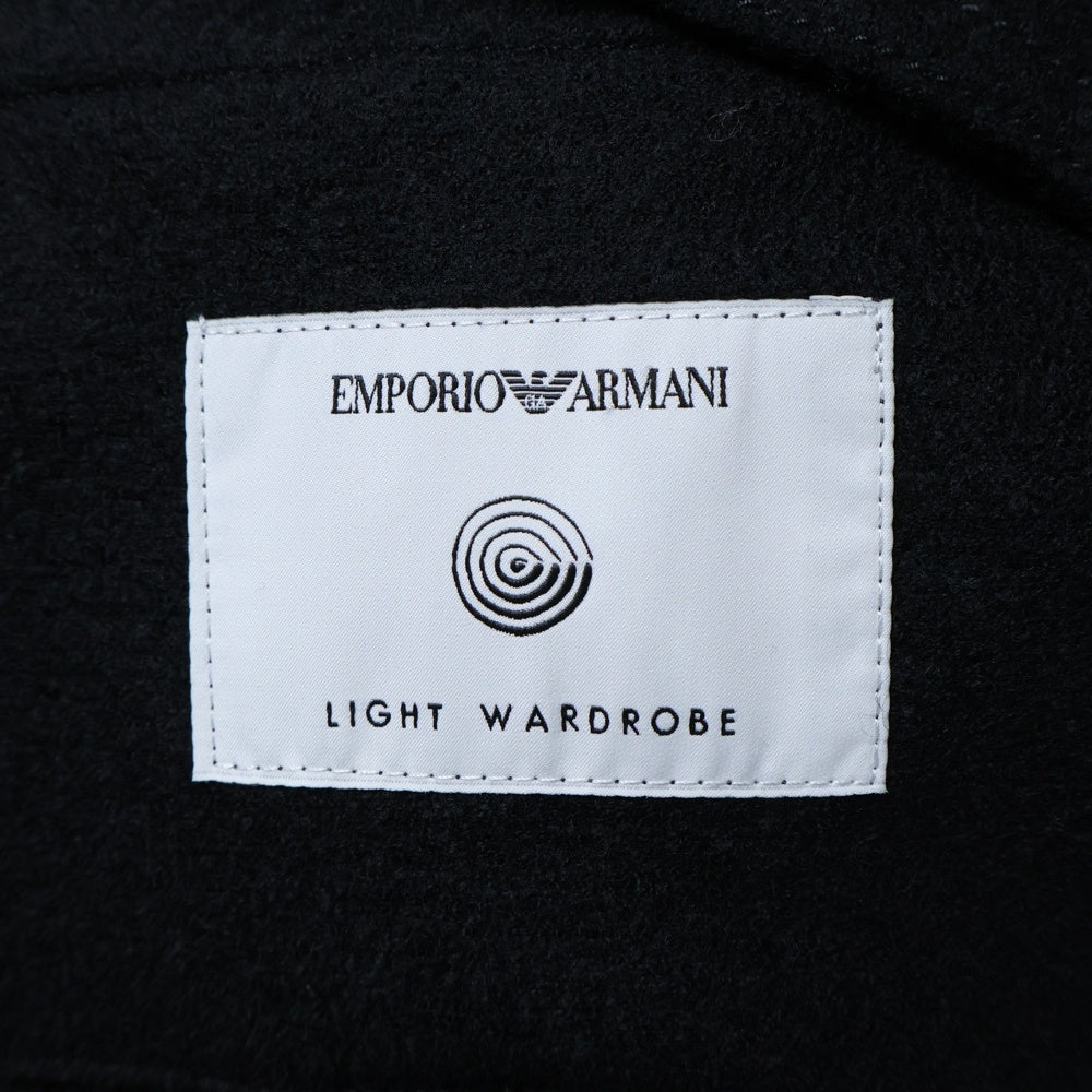 EMPORIO ARMANI(エンポリオアルマーニ) ジレベスト ヘリンボーン柄 ブラック 11J67S 11S33