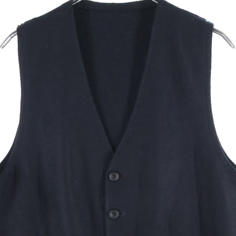 EMPORIO ARMANI(エンポリオアルマーニ) ジレベスト ヘリンボーン柄 ブラック 11J67S 11S33