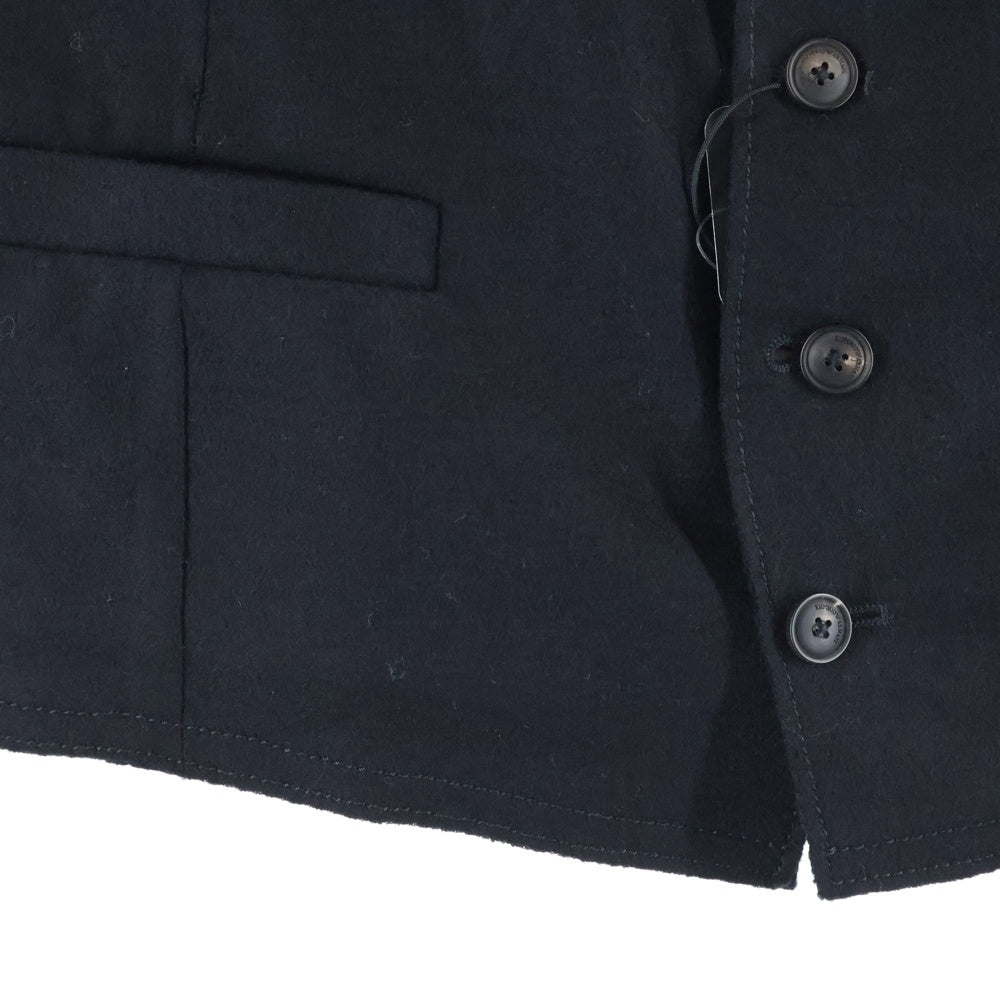 EMPORIO ARMANI(エンポリオアルマーニ) ジレベスト ヘリンボーン柄 ブラック 11J67S 11S33