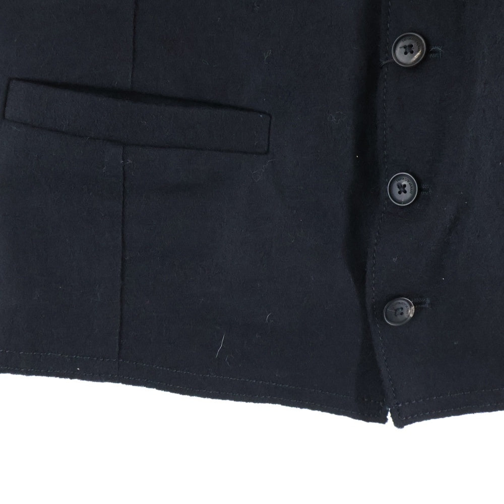 EMPORIO ARMANI(エンポリオアルマーニ) ジレベスト ヘリンボーン柄 ブラック 11J67S 11S33