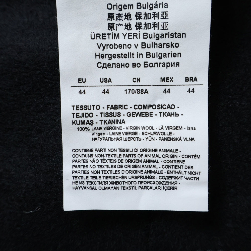 EMPORIO ARMANI(エンポリオアルマーニ) ジレベスト ヘリンボーン柄 ブラック 11J67S 11S33