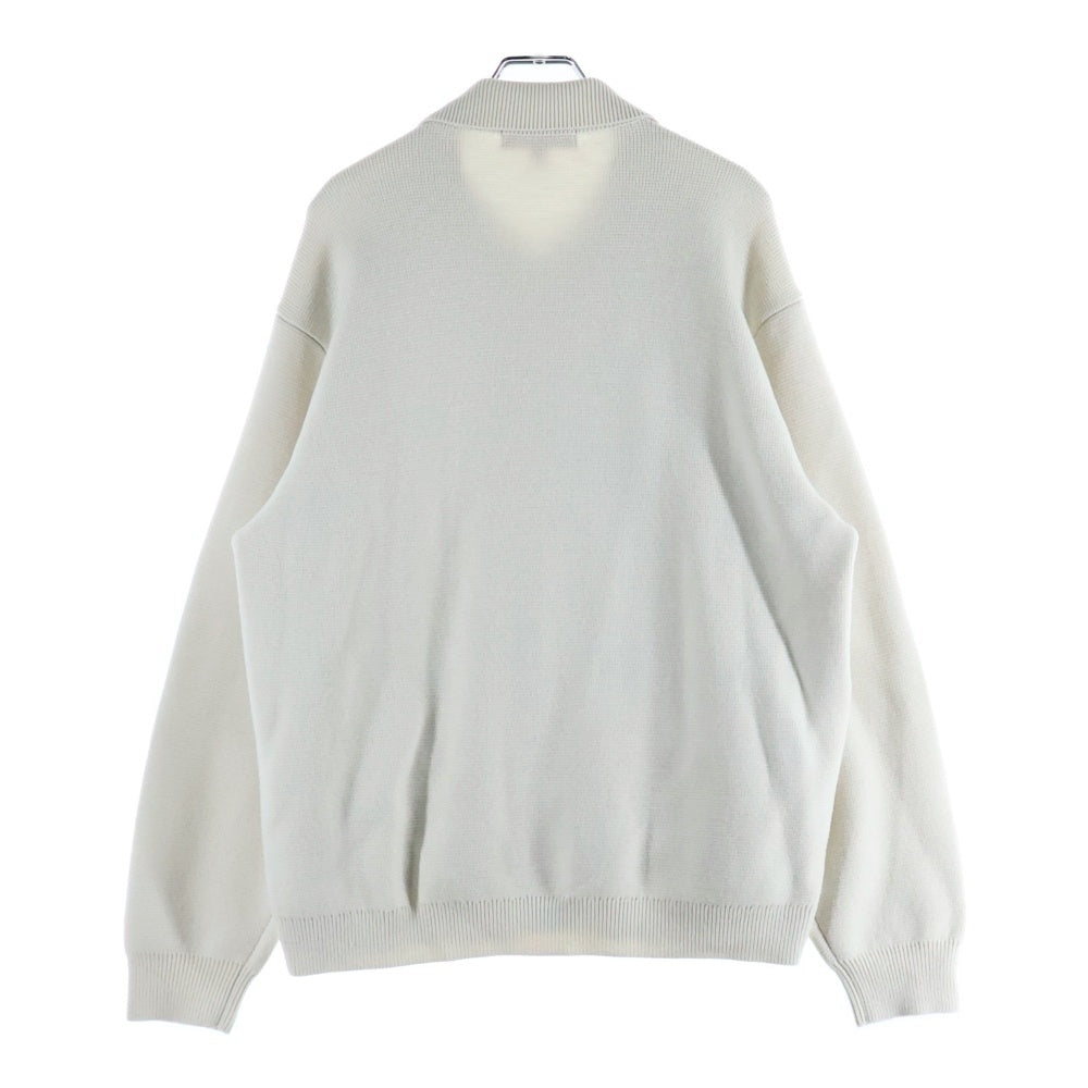 SUPREME(シュプリーム) 24AW Woven Leather Zip Up Cardigan ウーブン