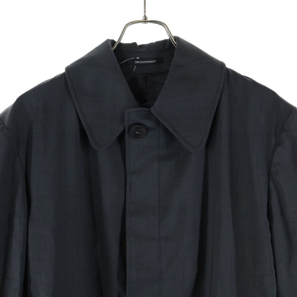 EMPORIO ARMANI(エンポリオアルマーニ) トレンチコート ロングコート チャコールグレー