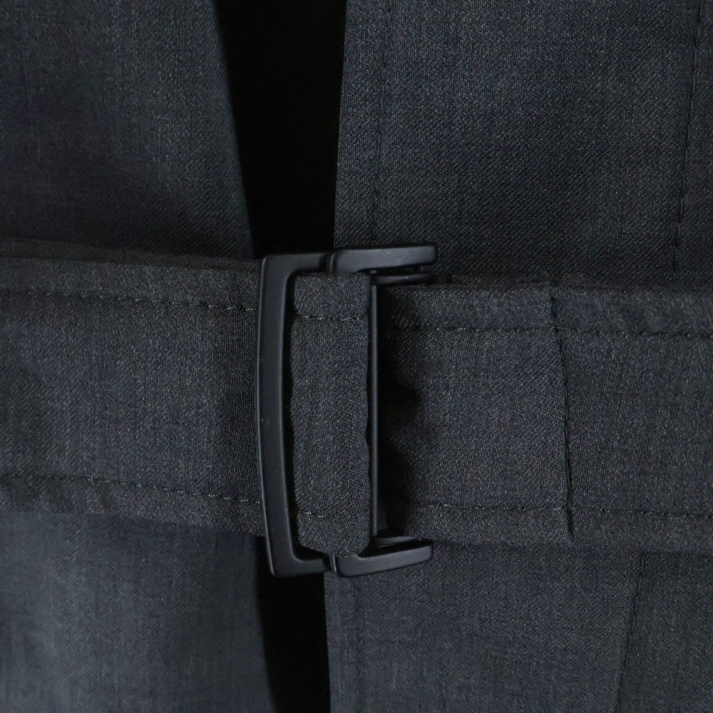 EMPORIO ARMANI(エンポリオアルマーニ) トレンチコート ロングコート チャコールグレー