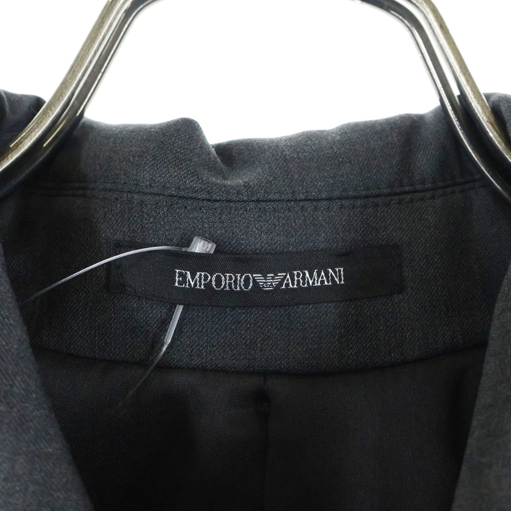 EMPORIO ARMANI(エンポリオアルマーニ) トレンチコート ロングコート チャコールグレー